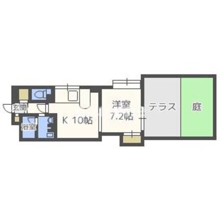 マスターズレジデンス道頓堀Iの物件間取画像